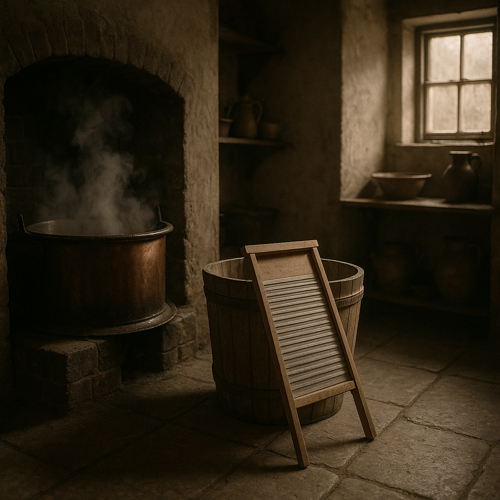 Washday in Victorian England: The Brutal Weekly Ritual That Ruled the Working-Class Home
